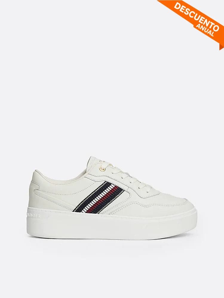 Tenis Women Tommy Hilfiger White