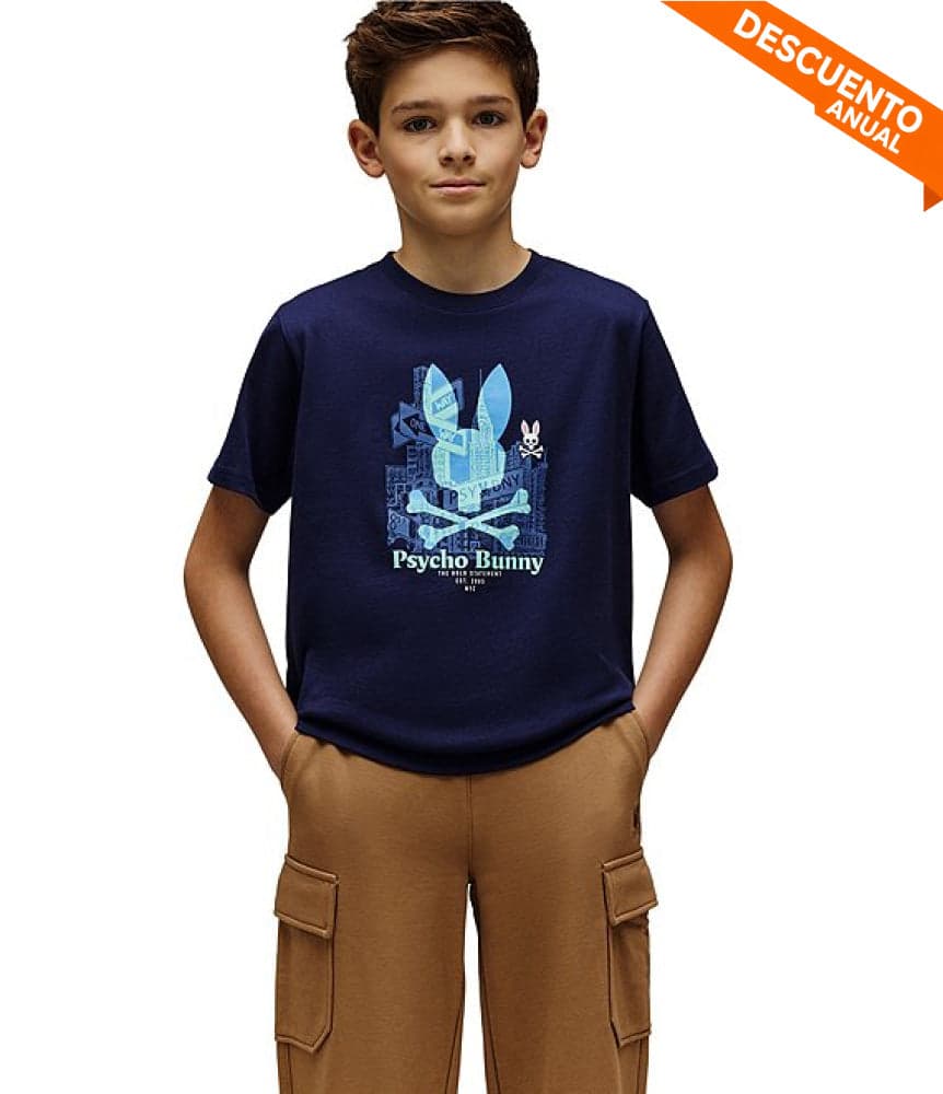 Camiseta Kids Psycho Bunny
