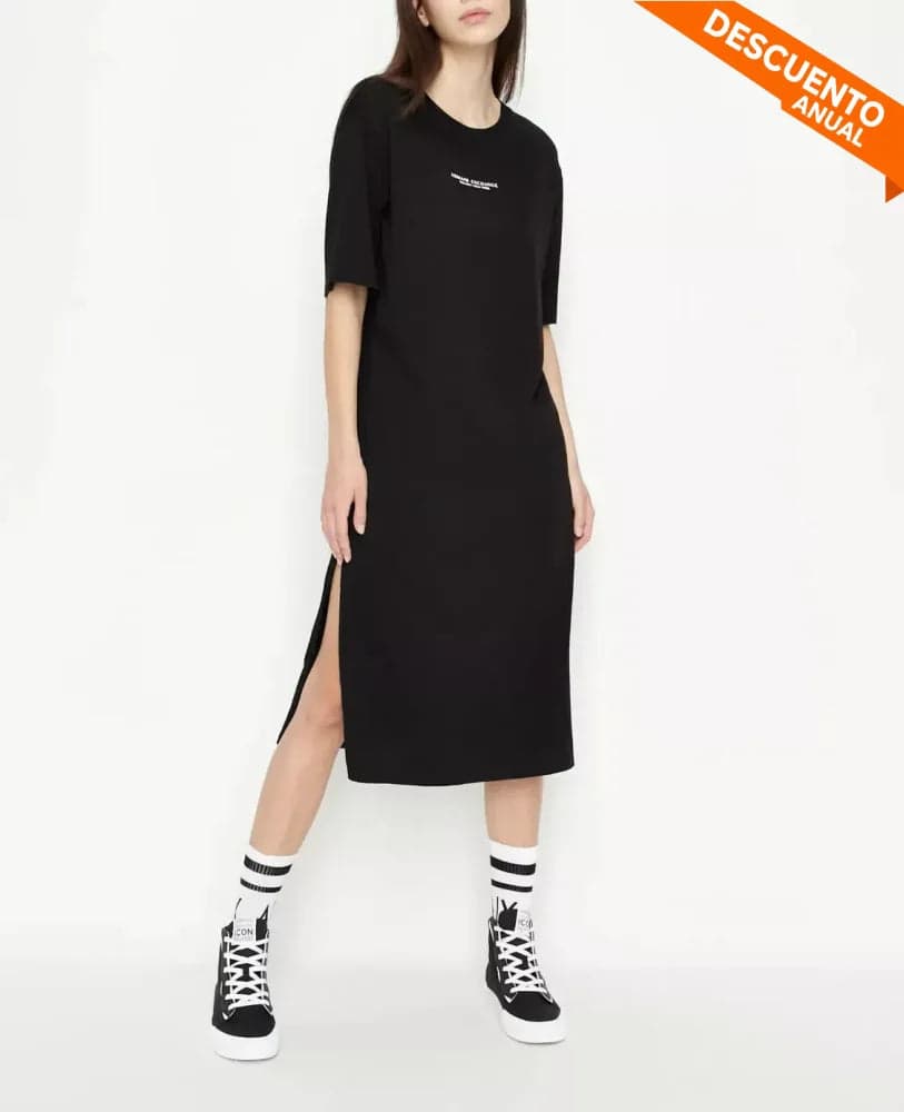 Dress Women Black Armani Exchange