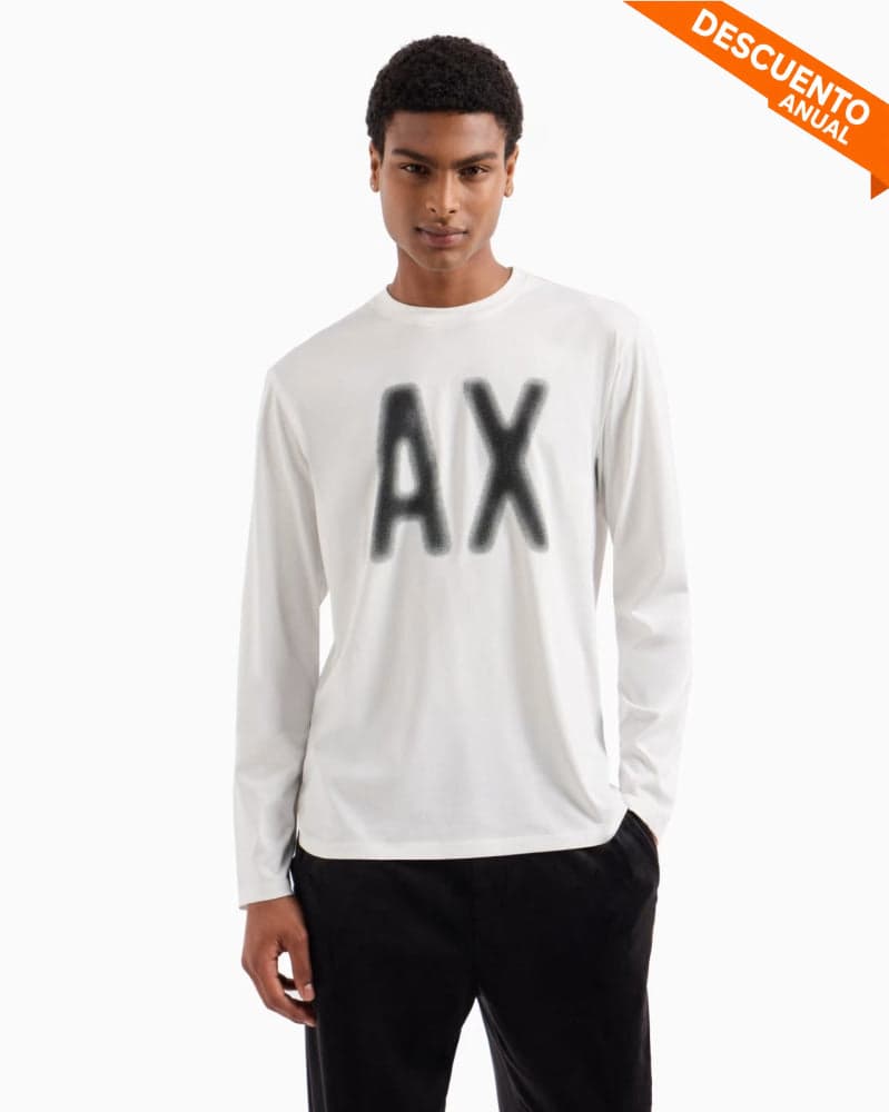 Long-Shirt Men White Armani Exchange