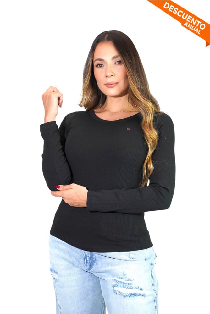 Buzo Women Tommy Hilfiger Black