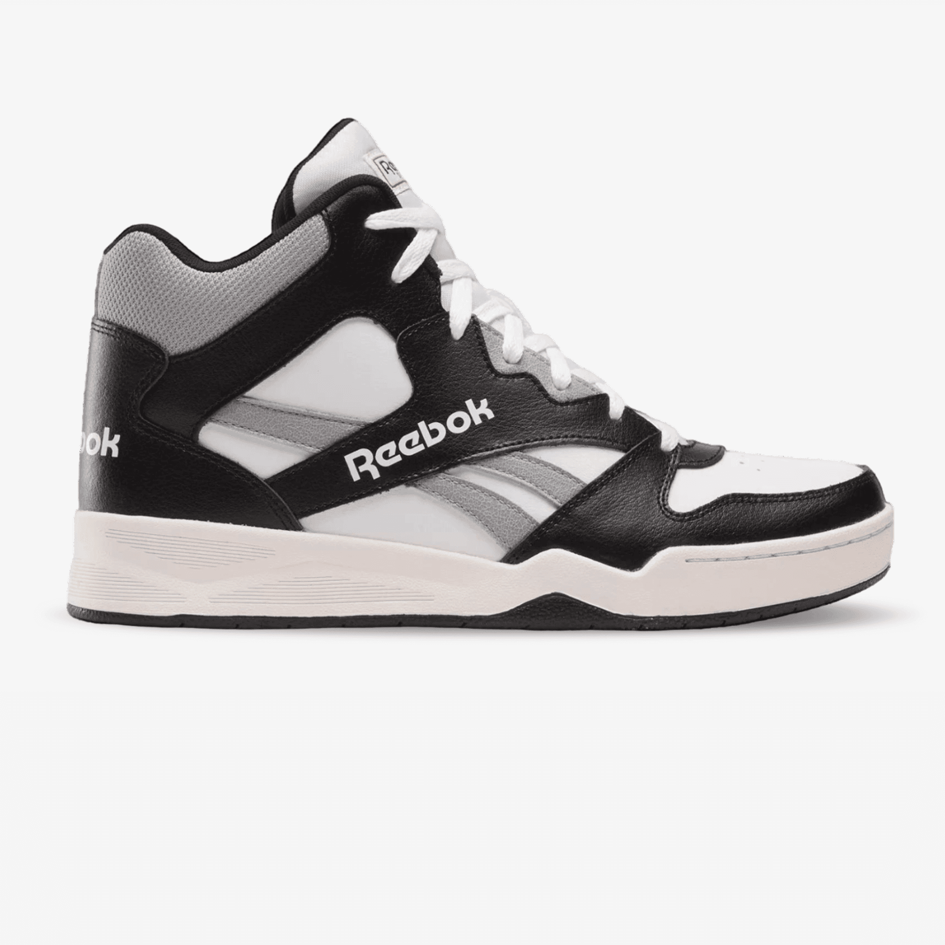 Bota Reebok Royal Hombre Negro Blanco