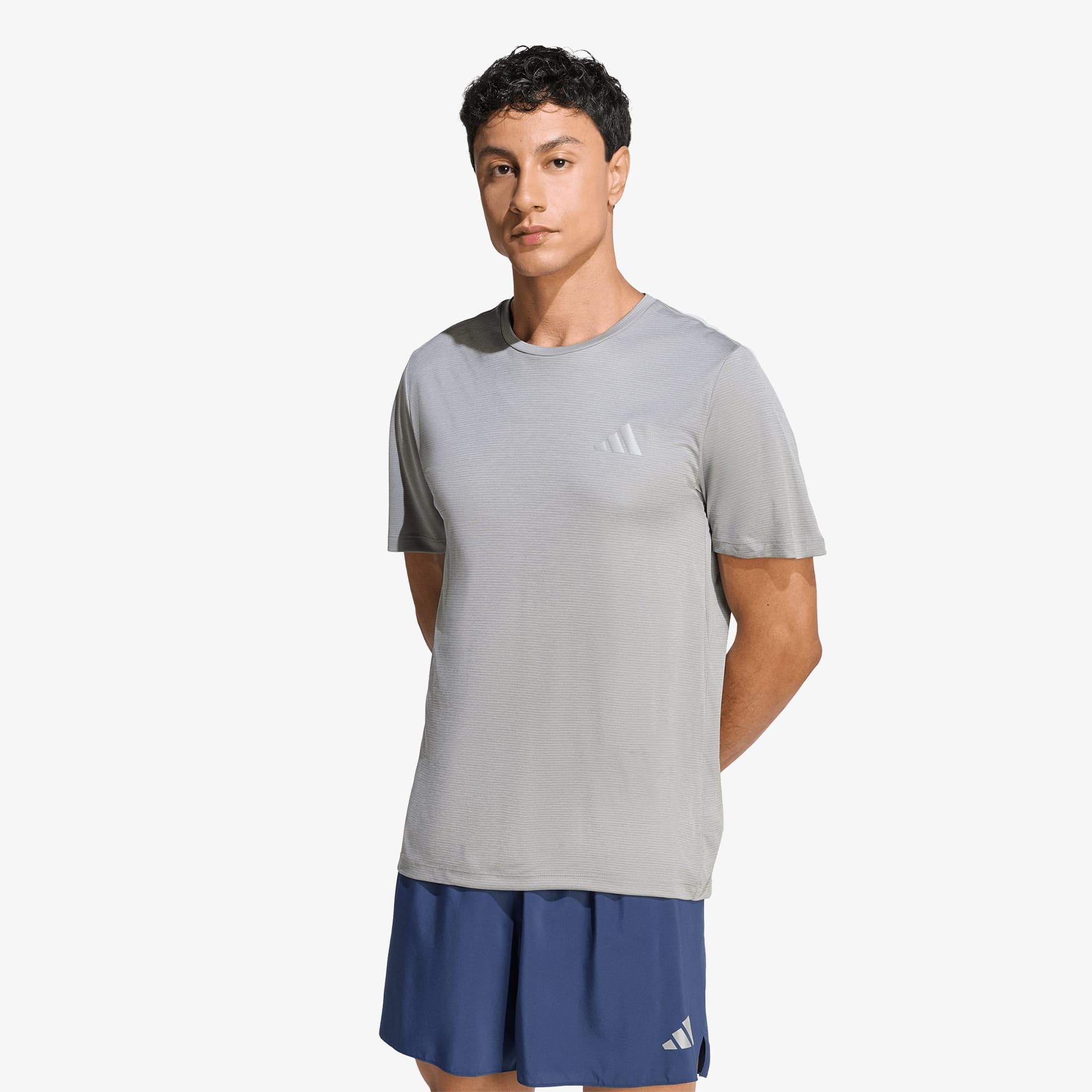 Camiseta Adidas Adi365 Running Essentials Hombre Gris
