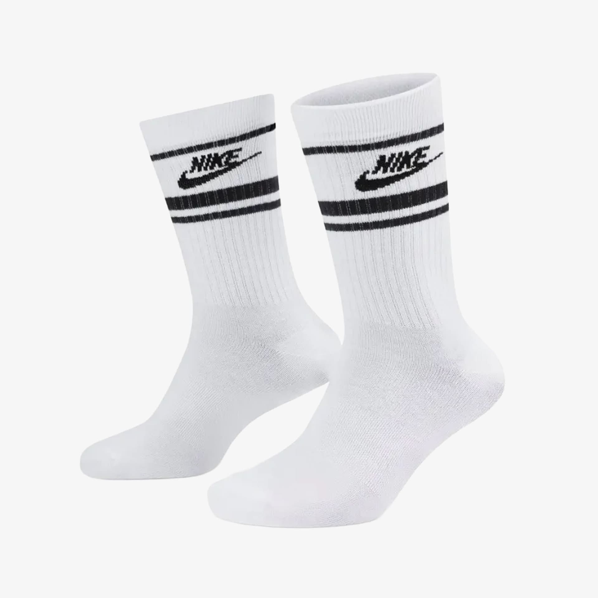 Medias Nike X3 Sportswear Dri-FIT Everyday Essential Unisex Blanco